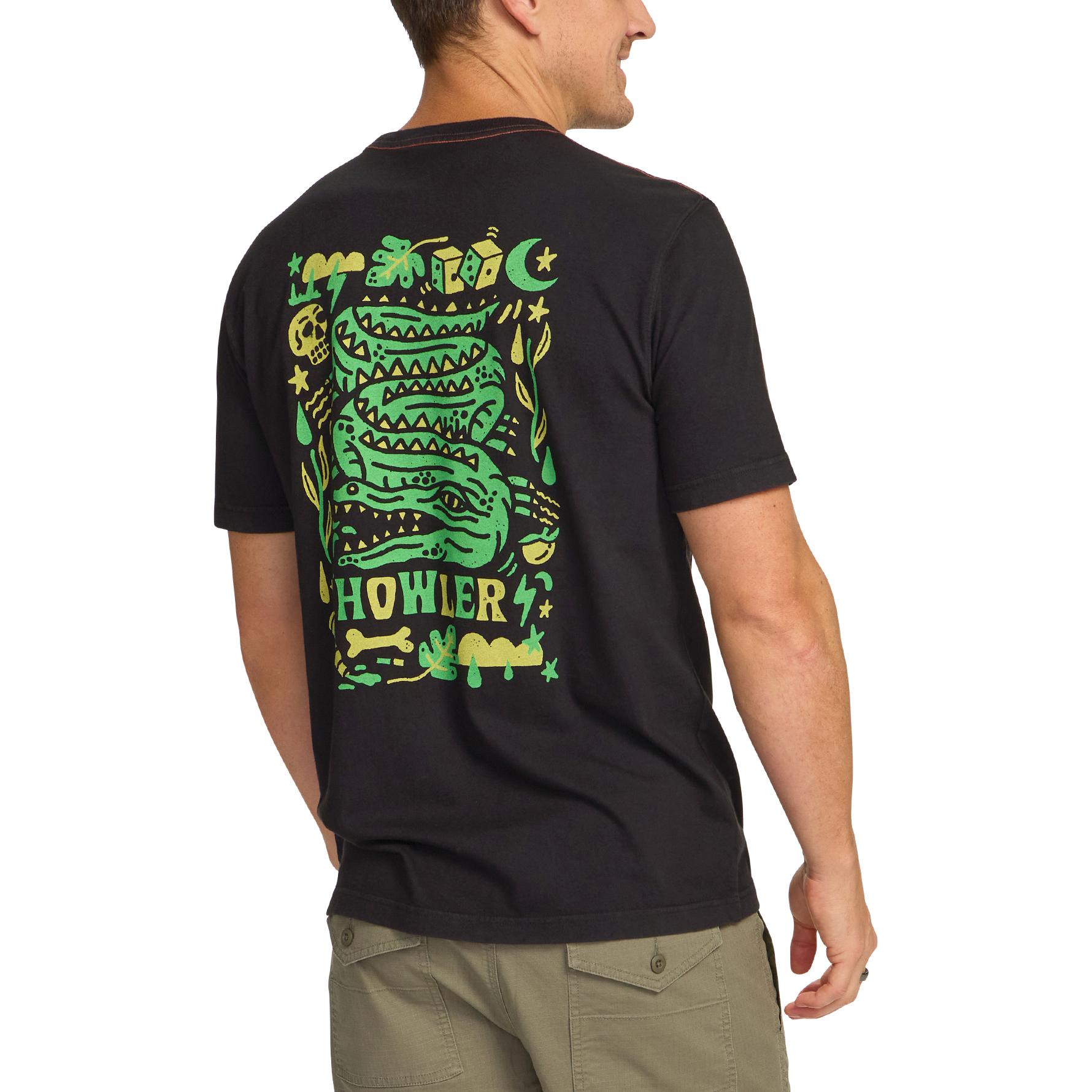 Howler Brothers Cotton Pocket TShirt Men's in Slithering Gators